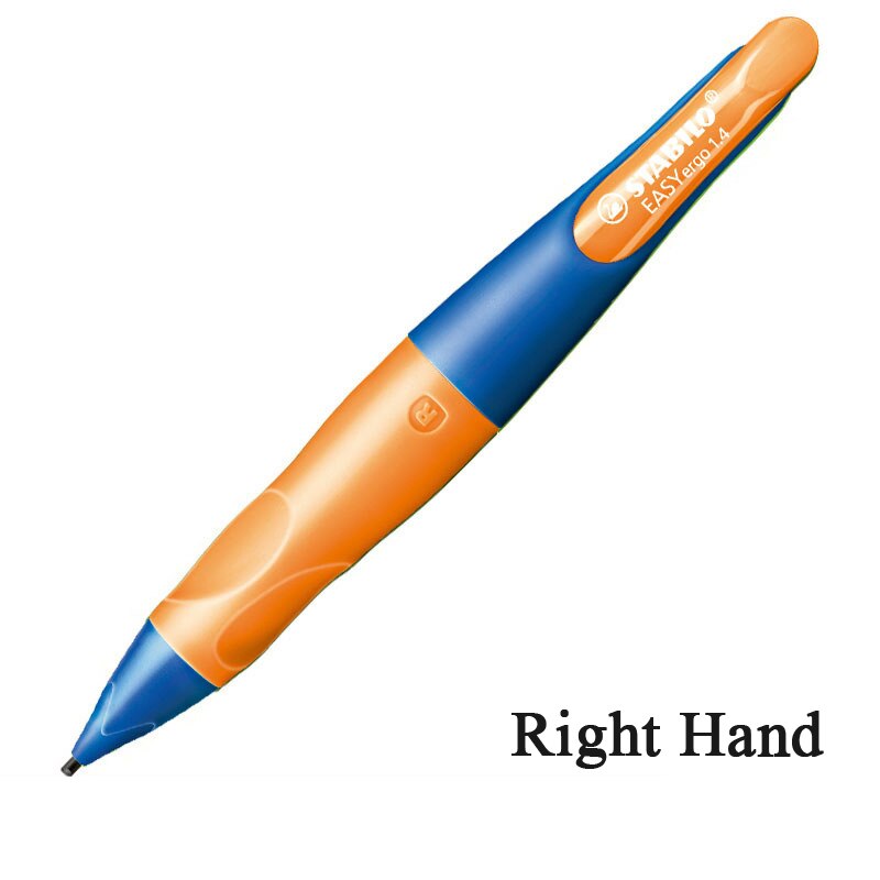Stabilo Easyergo Mechanical Pencil 1.4mm Pencil Lead Left Right Hand Holding Automatic Pencils for Kids: Blue orange Right