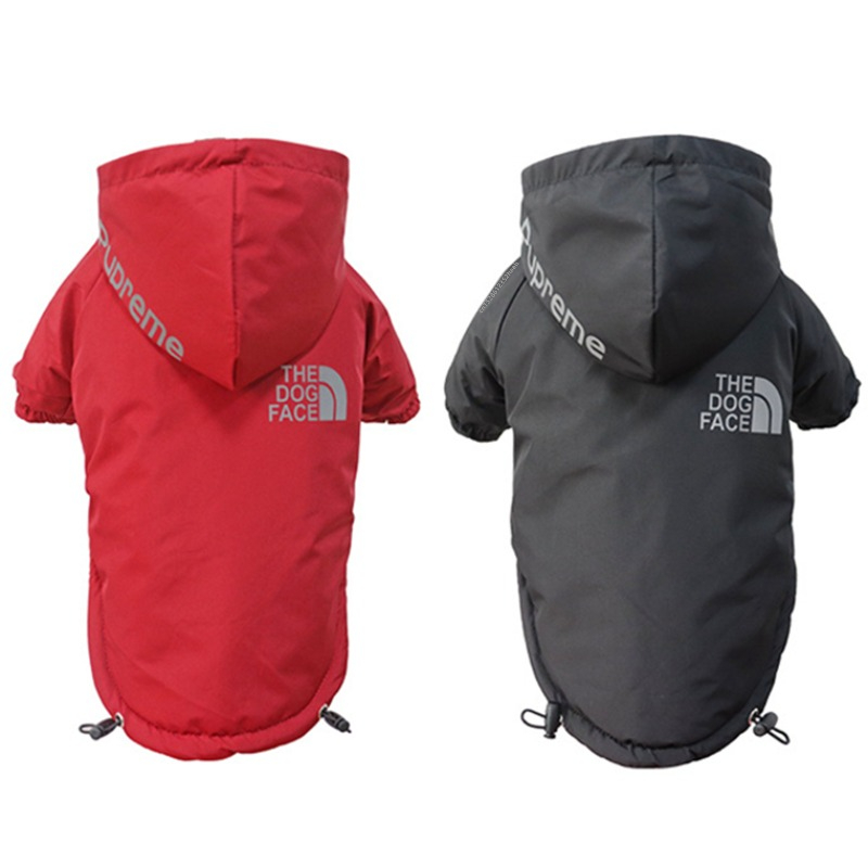 Vattentäta hundkläder reflekterande husdjursjacka för små medelstora hundar vinter varm fleece hundjackor valp regnjacka chihuahua outfit