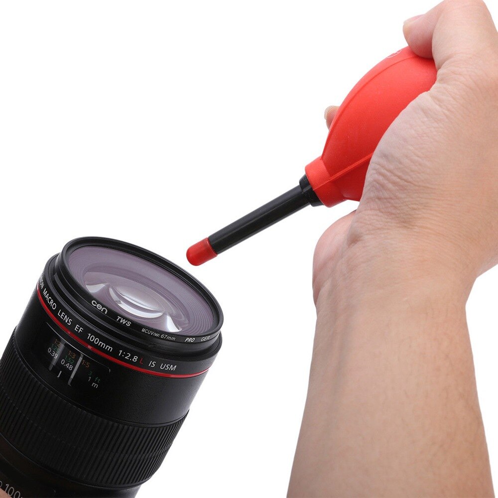 7 in 1 Lens Cleaning Kit Set cloth Camera Computer Air Blower Swabs Wipes Retractable Brush Lens Sensor Screen Cleaning Fluid