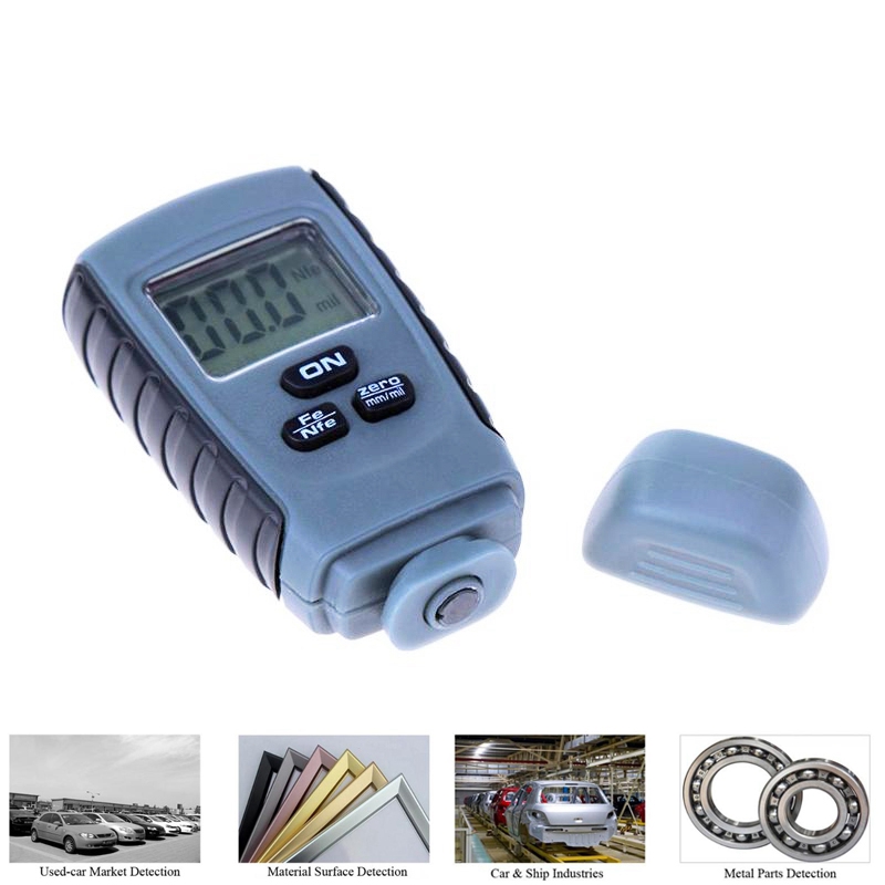 RM660 Digitale Laagdiktemeter 0.02 Mm Resolutie Verf Coating Meter