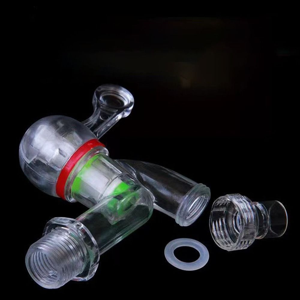 Gennemsigtig plastikhane vandafbryder havevandingsstik 20/25mm vandhaner multifunktionel vandventil
