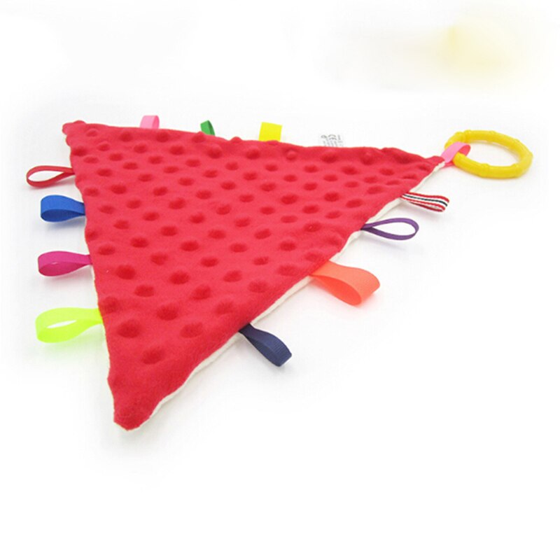 Baby Rattle Doll Soothe Towel Toys Infant Teether Scarf Appease Towel Calm Plush Educational Toys Newborn Soft Supplies