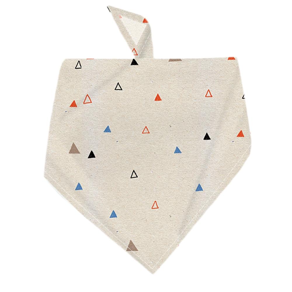 Collier bandana ajustable à 15 styles pour chiot, chat, chien, motifs géométriques, foulard: 2