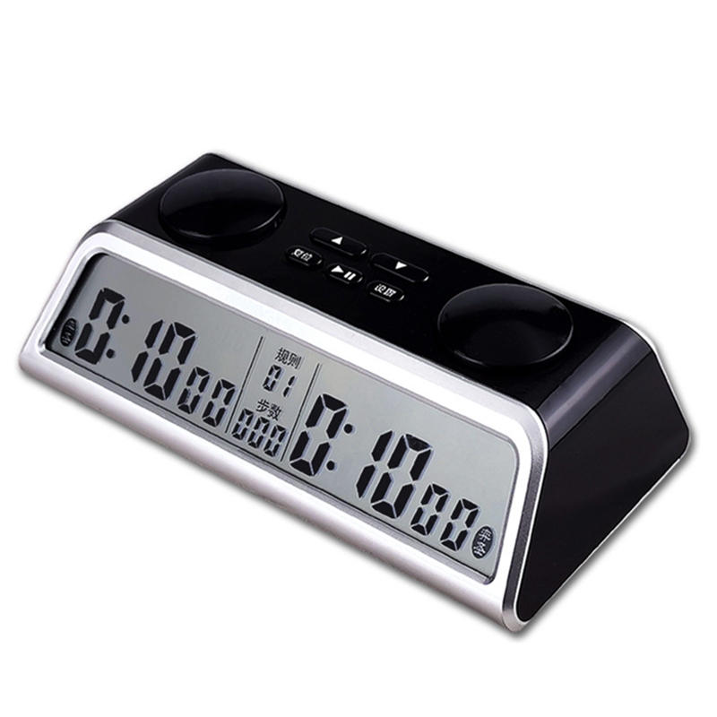 Clock Go Chess Clock Timer Game Chess Clock Shutdown Upgrade Voice Type Material Abs Electronic Clock