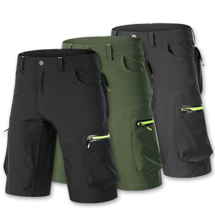 Sykkelshorts for menn utendørs sport mtb terrengsykkel sykkelbukser raskt tørr vannavstøtende løs passform korte menn