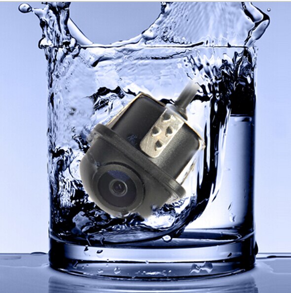 Intelligent Dynamic Trajectory Tracks Vehicle Rear View Camera Mini Backup Reverse Parking Camera For DVD Monitor