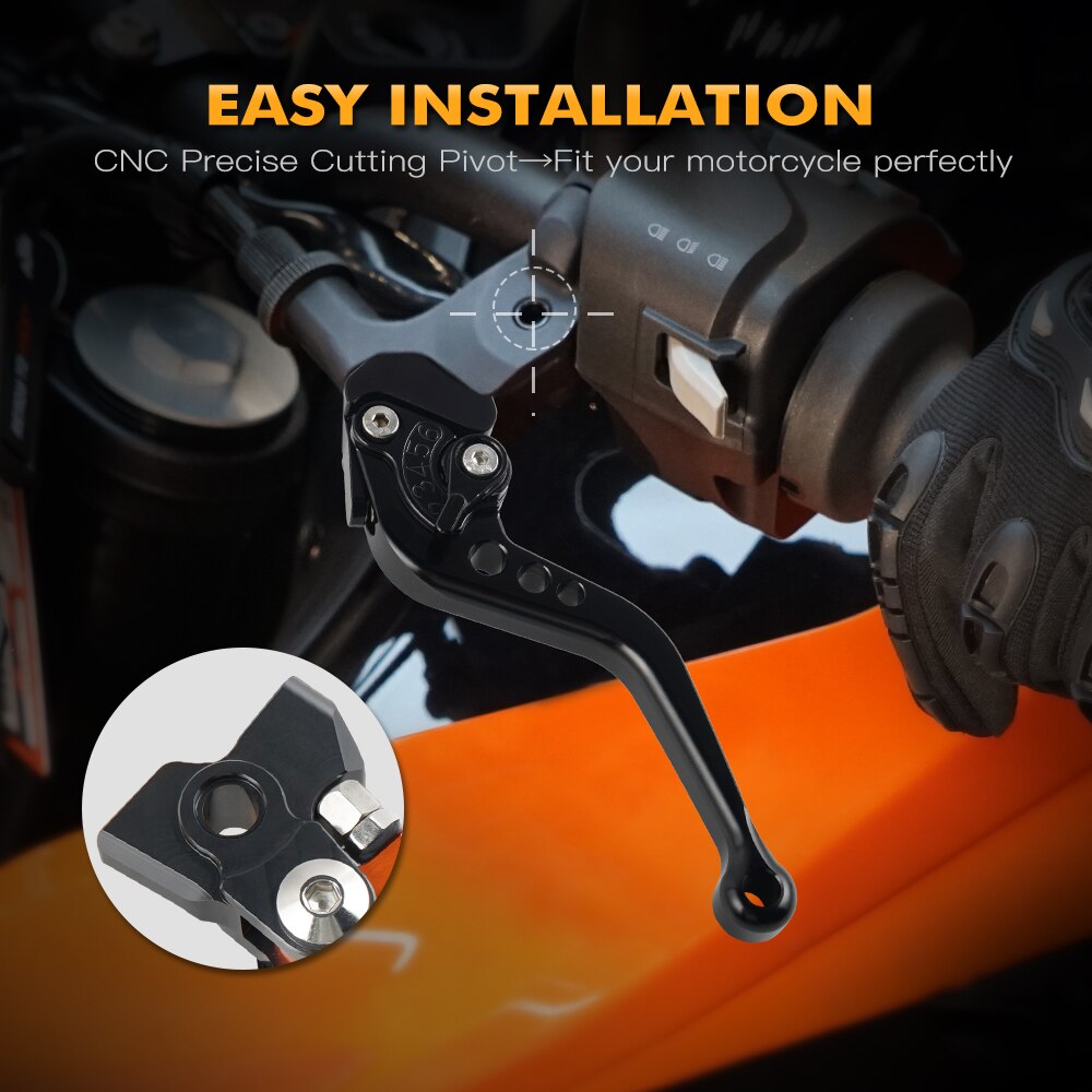 Motorrad Zubehör Bremse Kupplung Hebel Bremshebel Für KTM Herzog 125 200 390 RC390 RC 125 200 390 390 Abenteuer