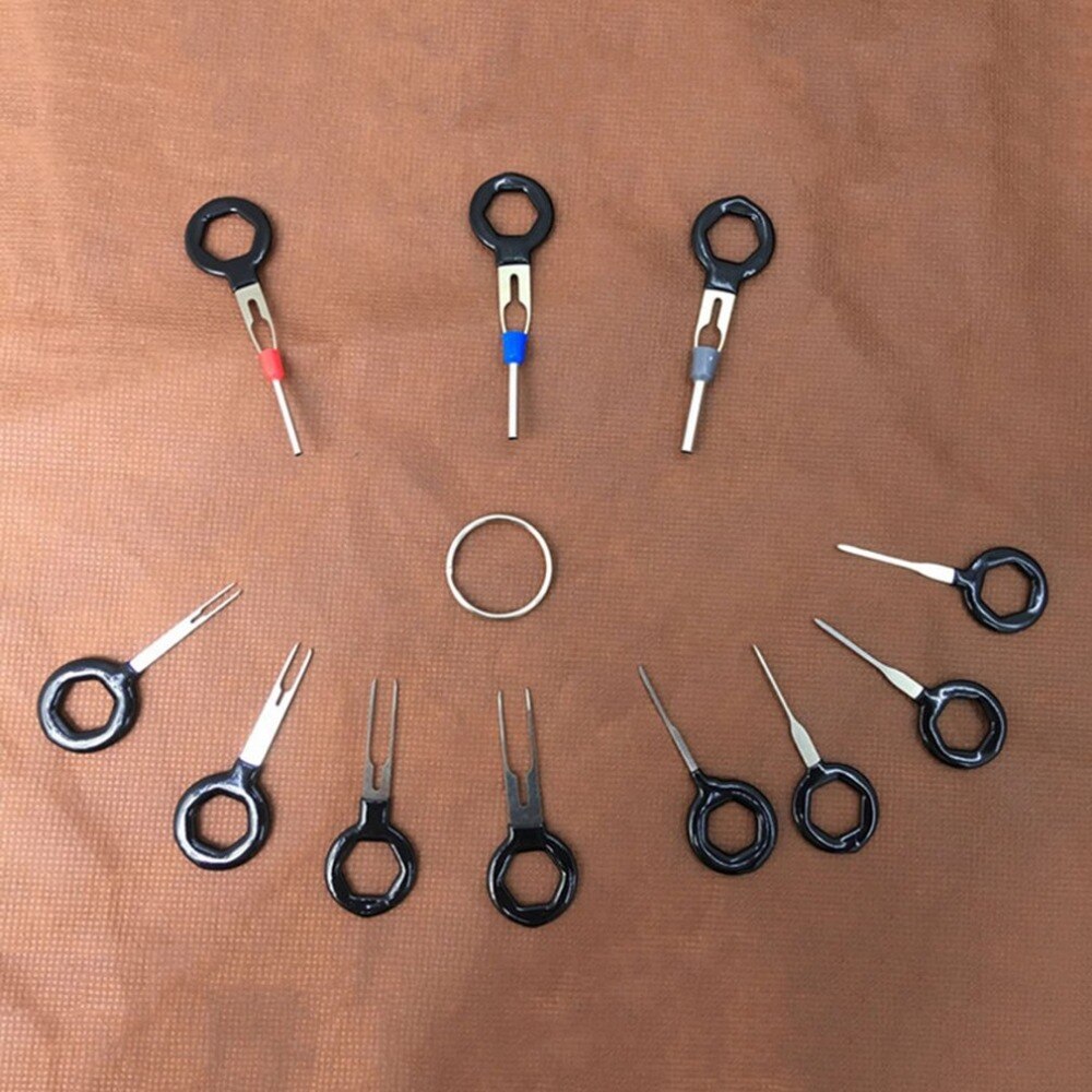 3/8/11PCS/Set Car Plug Terminal Extraction Pick Back Needle Wire Harness Connector Crimp Pin Auto Repair Tool