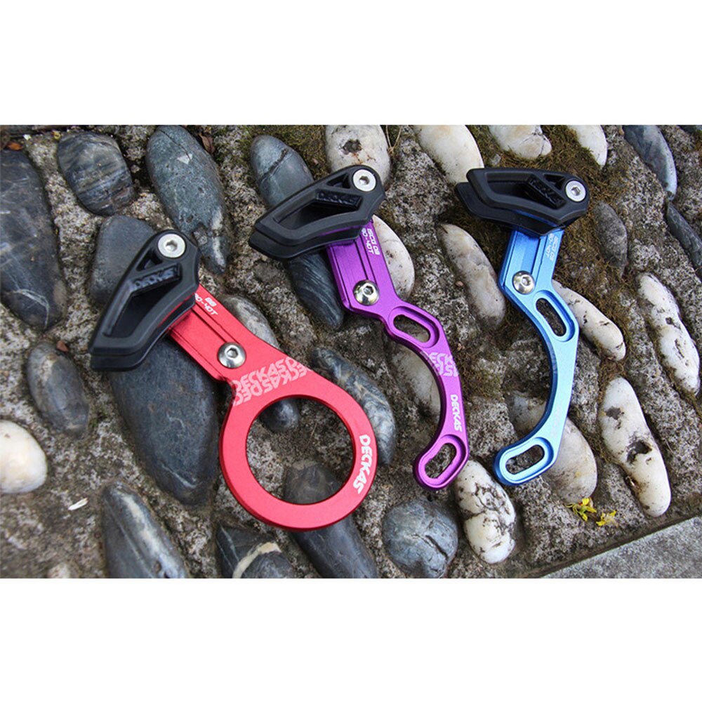 DECKAS Bike Chain Guide MTB Bicycle Chain Guide 1X System ISCG 03 ISCG 05 BB Mount CNC Single Speed Wide Narrow Gear Chain Guide