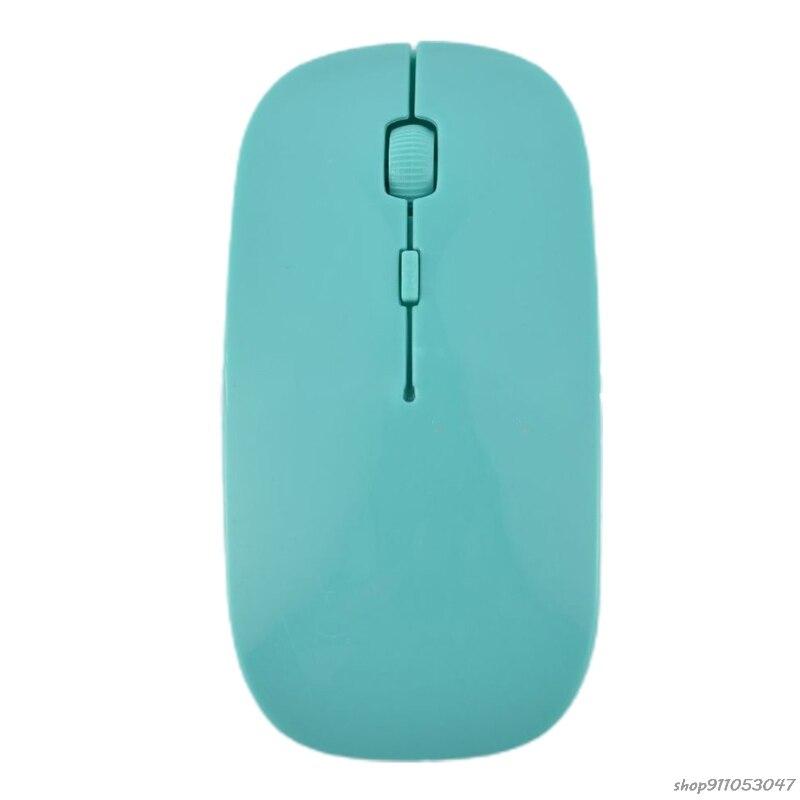2.4 GHz USB Optical Mouse Wireless Cordless Mouse Mice Optical Scroll For PC/Laptop/Computer F25 21: Blue