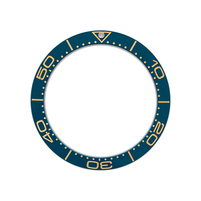 38Mm Gebogen Keramiek Bezel Insert Ring Past Skx007 Skx009 Srpd Gmt Sub Zeepaardje Horloge Case Mannen Horloge Ring Refitting Delen: Grijs Purpel