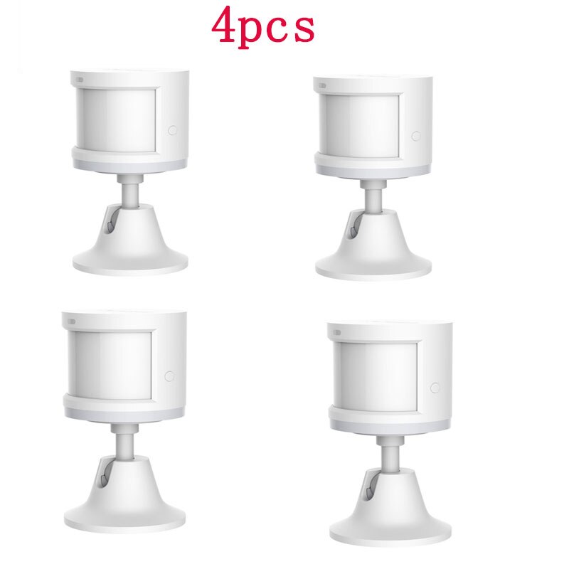 Xiaomi Aqara Motion Sensor Menselijk Lichaam Sensor Beweging Zigbee Draadloze Verbinding Alarmsysteem Werk Met Apple Homekit Mi Thuis: 4pcs body sensor