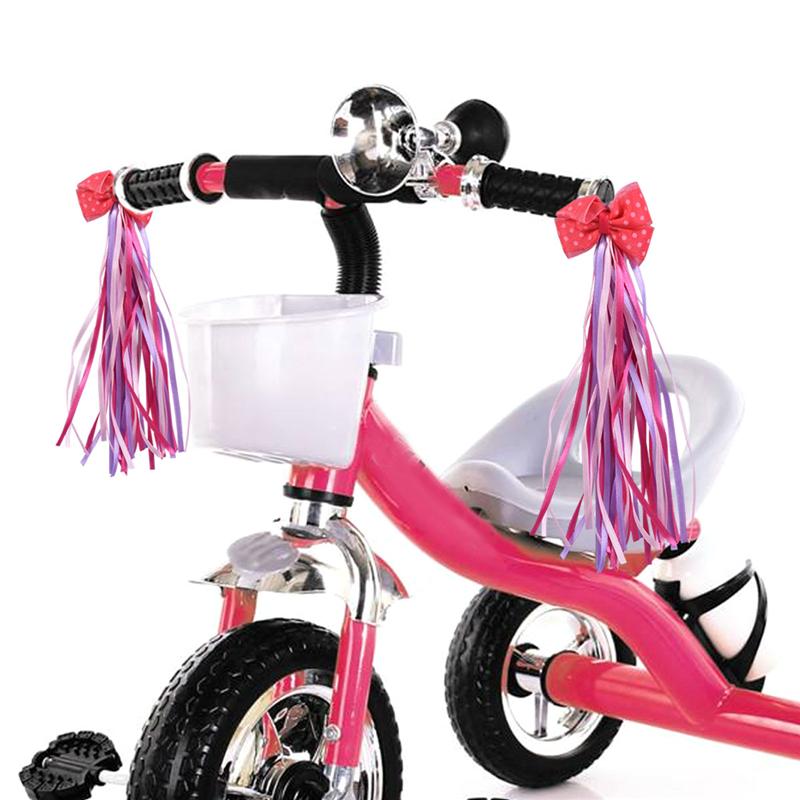 2 uds. De cintas para manillar de bicicleta para niños, cinta para manillar de bicicleta, con borlas
