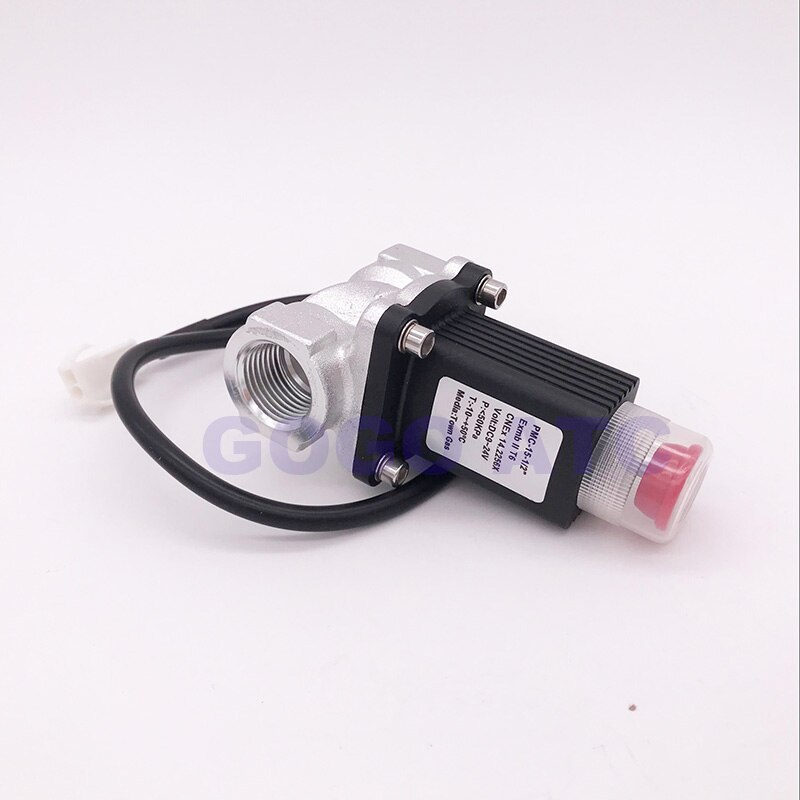 DN15 DN20 DN25 manual reset G1/2" G3/4" G1" Natural gas emergency shut off valve Aluminum alloy for home use DC9-24V 12V DC