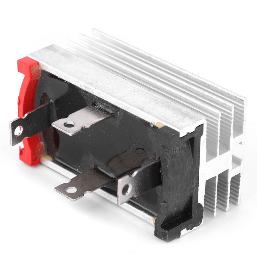 2 Phase Diode Bridge Rectifier 50A 1200V Full Bridge Rectifier with Aluminum Case Heat Sink Diode Bridge Control