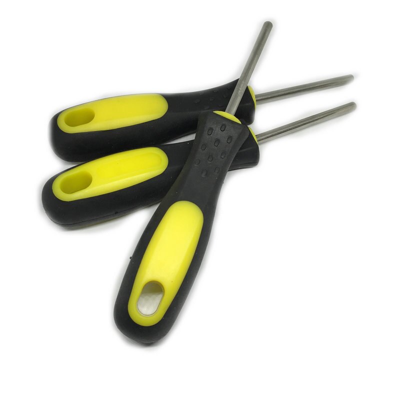 1pc Manual punzón raqueta de badminton Tenis de máquina de herramientas cono cuerda deportiva raqueta tenis herramientas