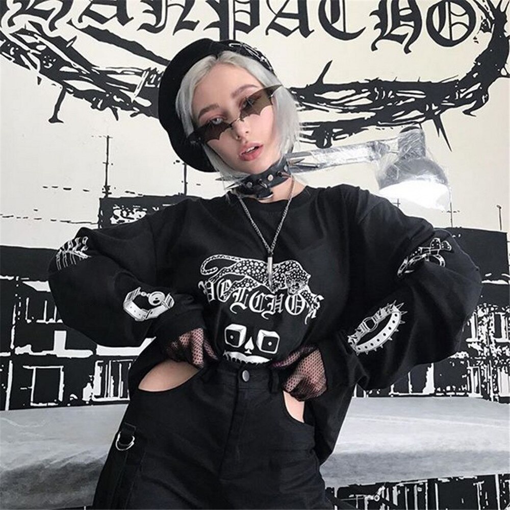 Zonnebril streetwear vleermuisvorm zonnebril dames randloos true film lens  uv400 heren retro vuur vlam