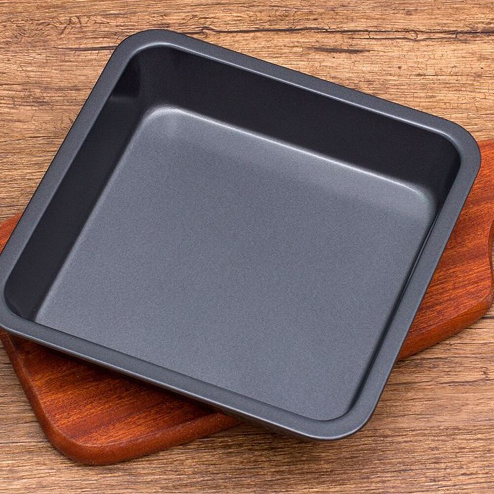 1pc fyrkantiga bakformar non-stick pizza bakplåtar kök bakform