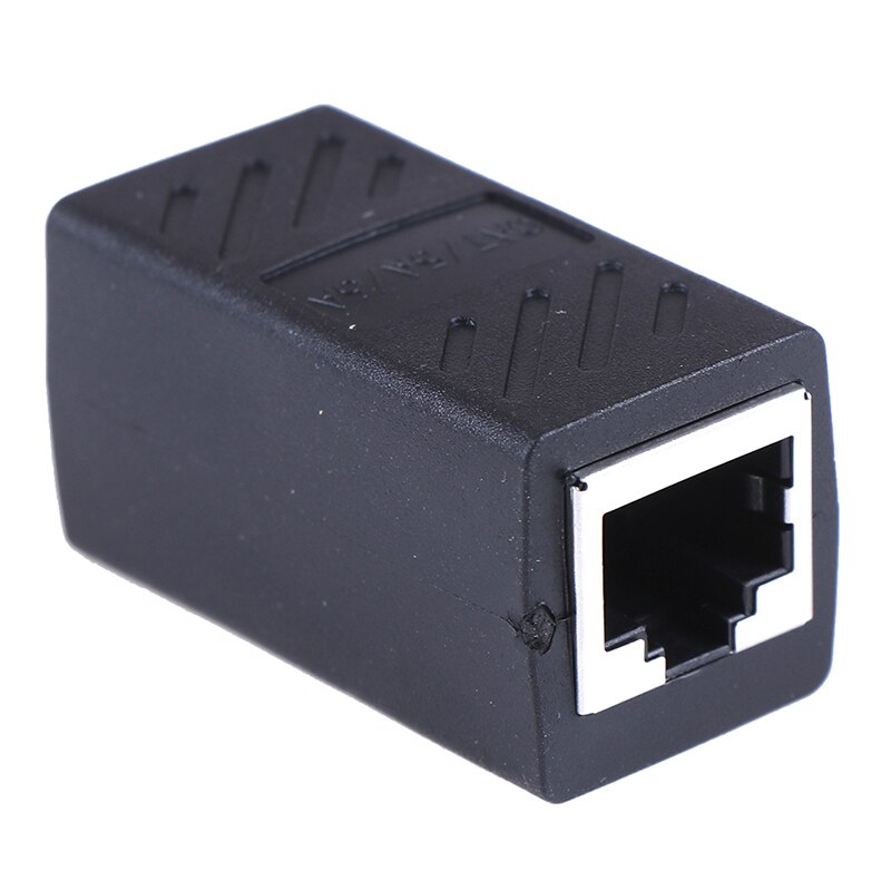 Connecteur LAN RJ45 en ligne, adaptateur d&#39;extension de câble Ethernet Cat7/Cat6/Cat5e, 2 paquets