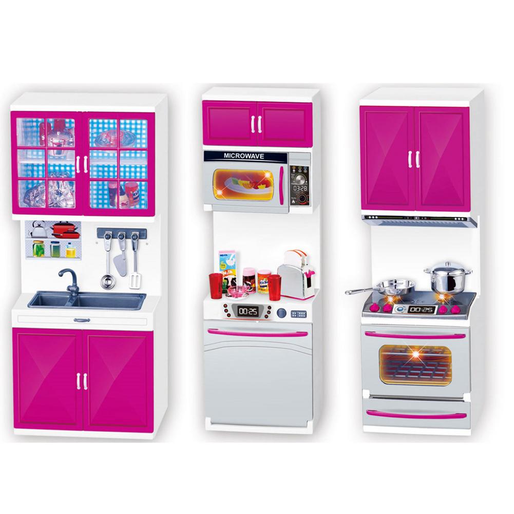 Diy Leuke Speelhuis Set Fun Kluis Mini Keuken Speelgoed Abs Milieuvriendelijke Beschermende Niet-toxisch Voor Kinderen Over 3 Jaar Oud
