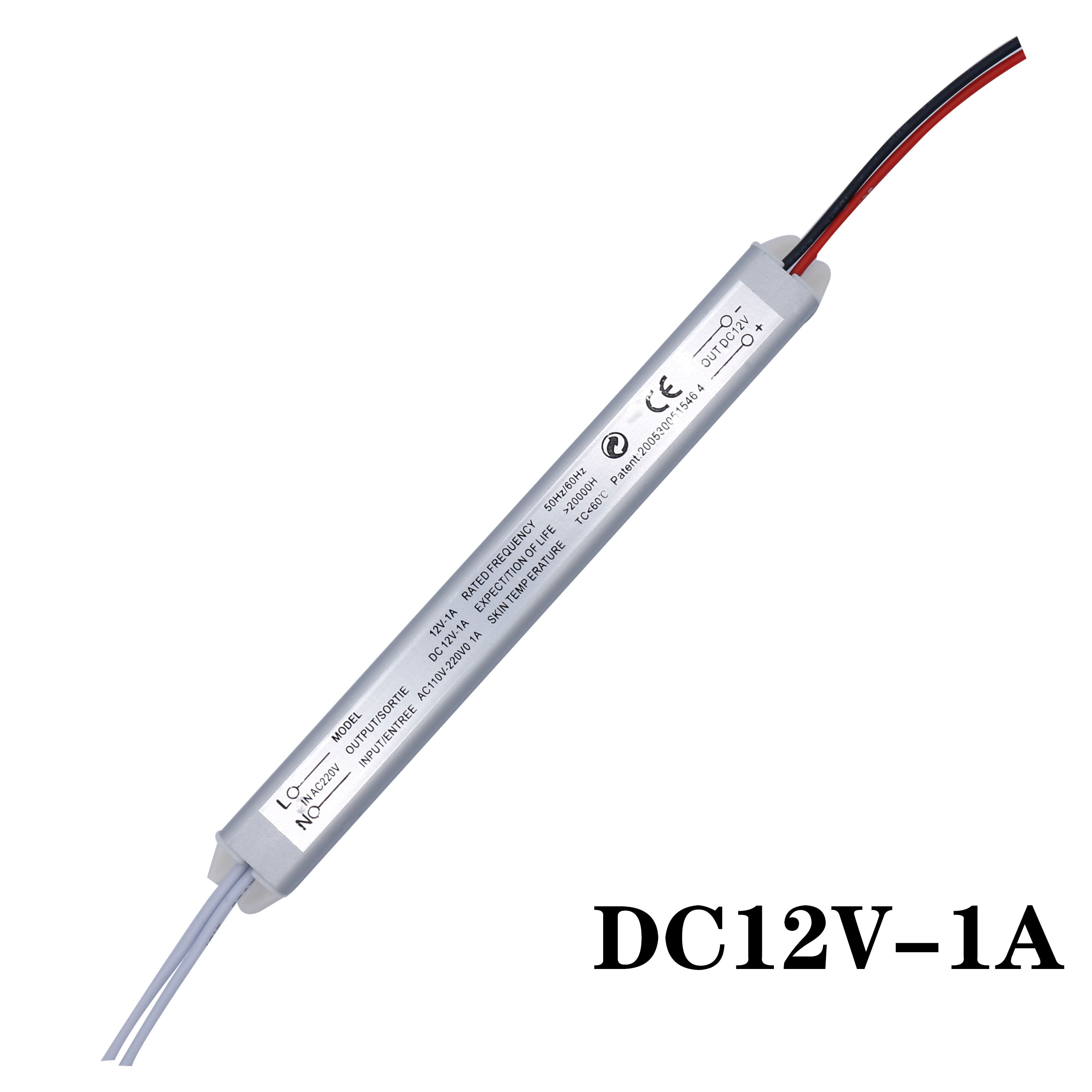 Controlador LED de 12V 2A 1A 3A 5A, fuente de alimentación de 220V a 12v, transformador de iluminación de 220V 24W 36W 60W para luz LED