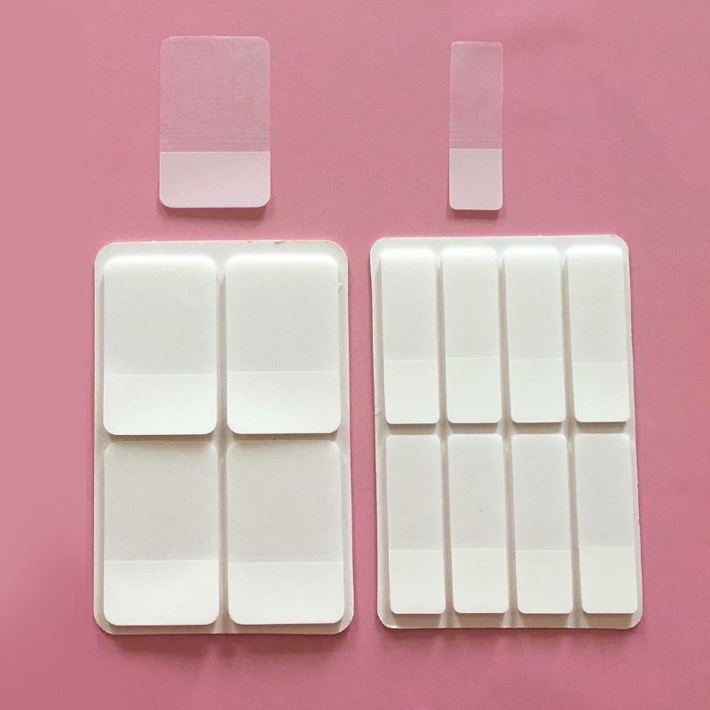 ! 80/160 Pages Frosted Simple Pure White Index Stickers Transparent Label Stickers DIY Sticky Notes Office School Supplies