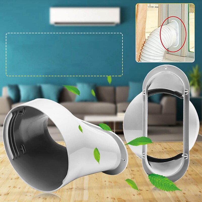Fenster Rutsche Bausatz Platte, Fenster entlüften Adapter, 1Stck 6Zoll Fenster Adapter Hände Werkzeug Für Tragbare Klimaanlage