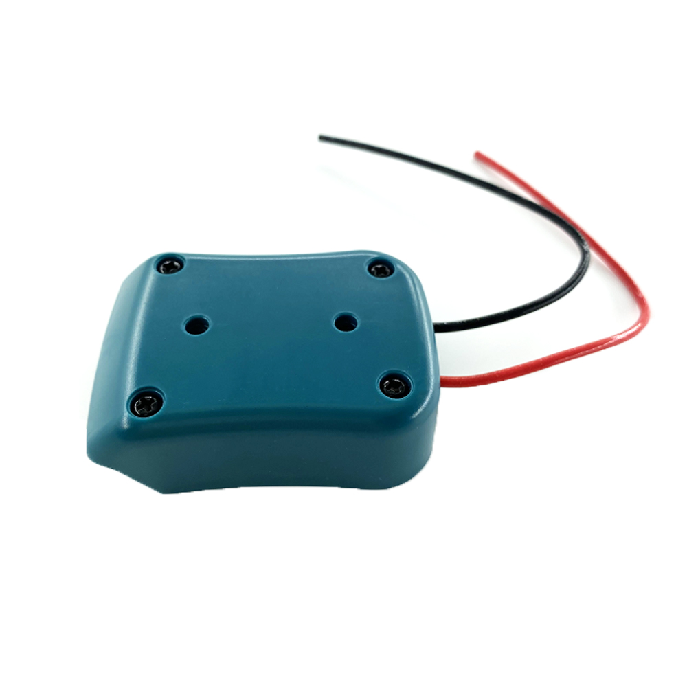 DIY Adapter For Makita 10.8V-12V Li-ion Battery Mount Dock Power Connector With 14Awg Wires Connectors Adapter Tool For Makita: Blue