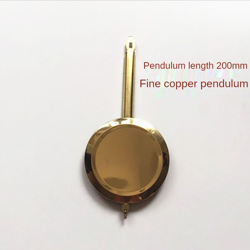 Vintage Mechanical Clock Accessories Pendulum Clock Mechanism Repair Clockwork Gold Pendulum Clock Mechanism Long Shaft: B