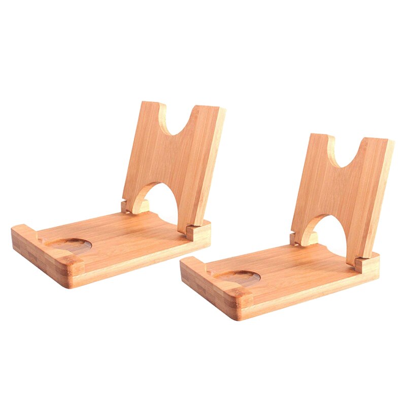 Multi-Purpose Pot Stand Bamboo Folding Multi-Purpose Pot Stand Vertical Kitchen Supplies Storage Rack,2 Pack: Default Title