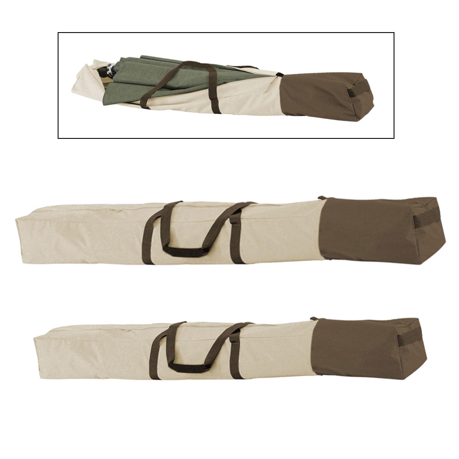 Beach Umbrella Storage Bag Tote Bag with Zipper Travel Beach Carry Case Patio Umbrella Bags Outdoor Hammock Storage
