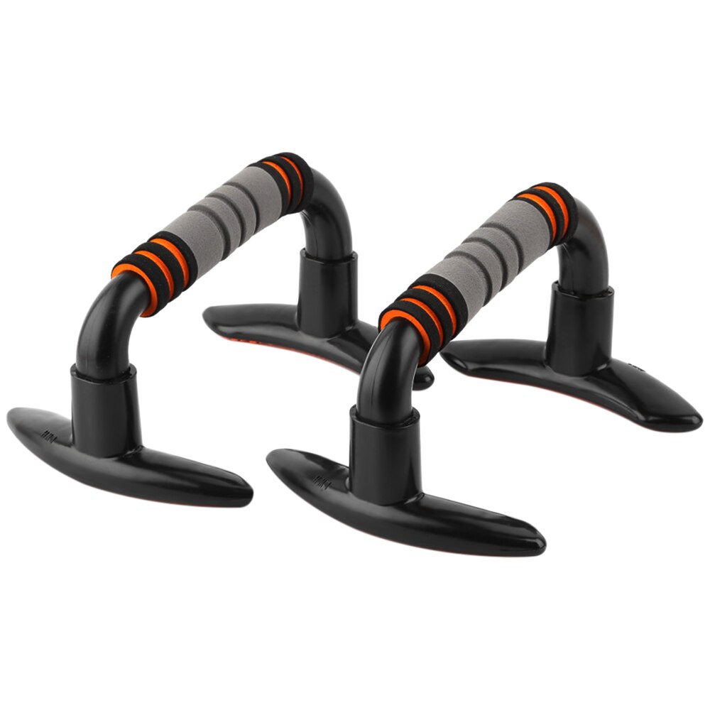 9 in 1 Push Up Rack Board Men Women Comprehensive Home Exercise Push-up Stands Body Building Training System Fitness Equipment: Orange 1 pair