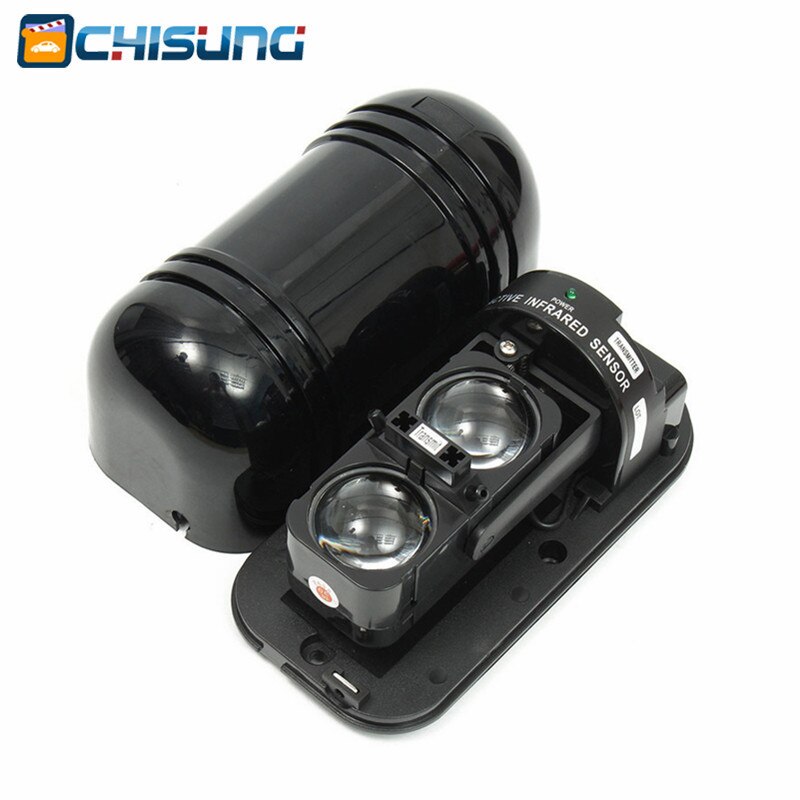 beam detector IP54 waterproof outdoor IR Sensor Dual Beam infrared barrier Detector for home alarm system
