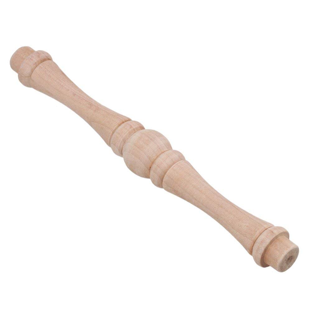 4 stuks 15.5 cm Lengte Ongeverfd Hout Ambacht Spindels Baluster voor Thuis Restaurant Decor Reparatie Decoratie