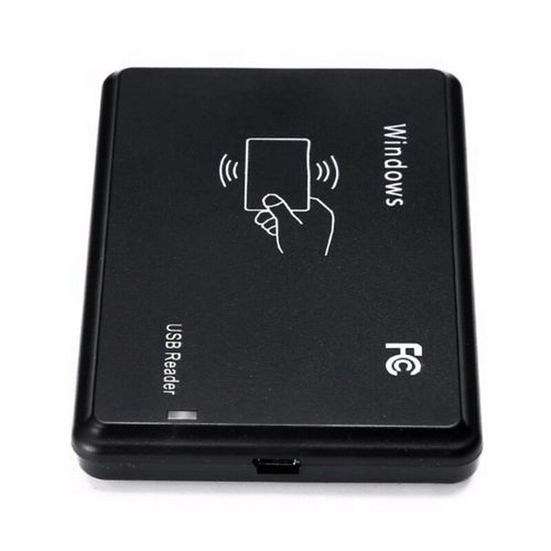 Usb Port Em4001 125Khz Rfid Id Contactless Sensitivity Smart Card Reader Support Window System