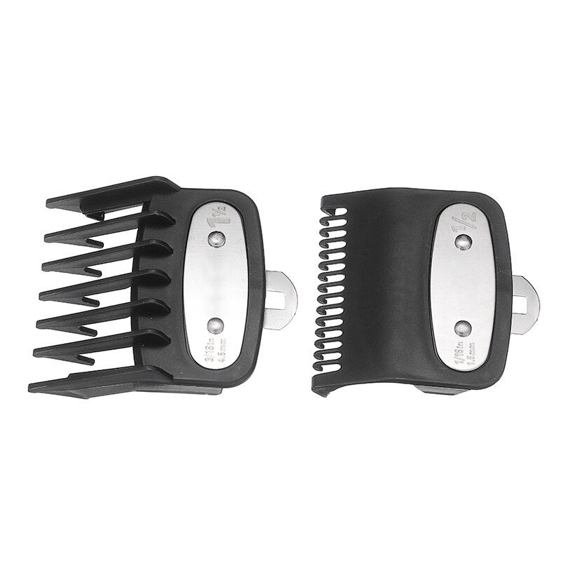 Guía para cortadora de pelo Wahl, peine de límite de corte, Juego de 2 uds., protectores estándar, piezas de fijación, cortapelos eléctricos, accesorios