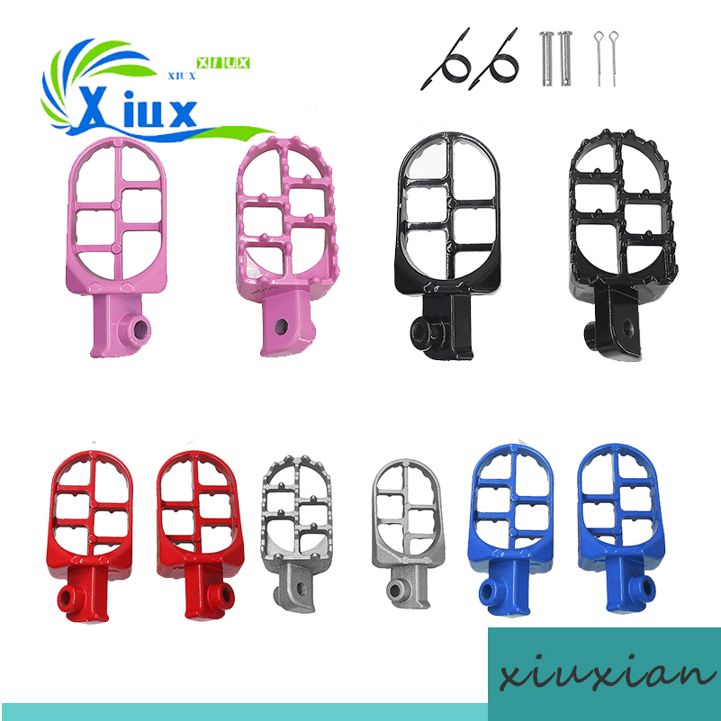 Off road motorcycle accessories suitable for modified aluminum alloy pedals PW50 PW80 TW200 pedals