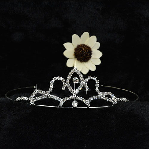 Luxury Diadem Crystal Crown Rhinestone Headband Princess Tiara Girls Accessories Kids Jewelry Vine Wedding Tiaras for Brides: H242