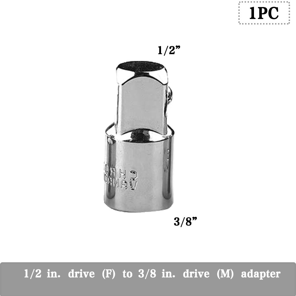 1pc 1/4 3/8 1/2 Socket Ratchet Converter Adapter Reducer Air Impact Craftsman Socket Wrench Adapter Repair Tools: C1