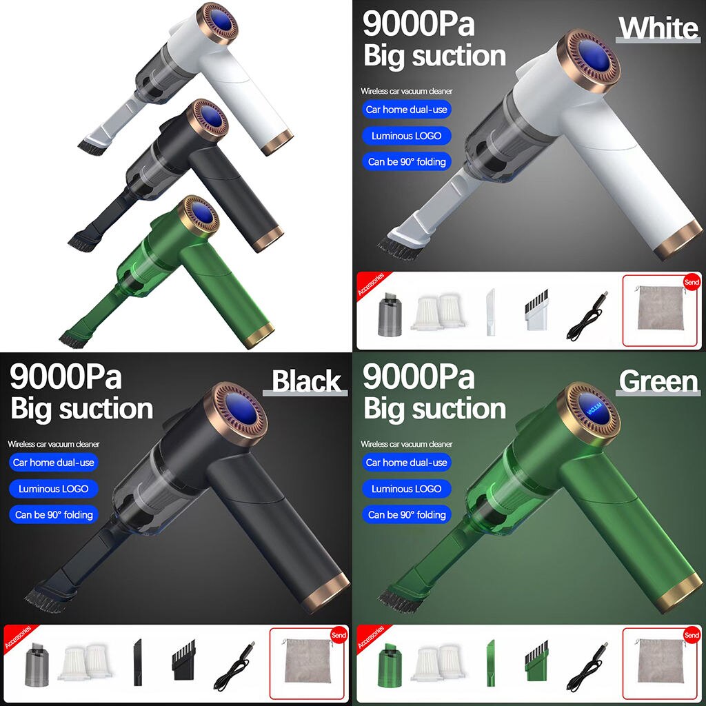 Stofzuiger Thuis Auto Dual Gebruik High Power Oplaadbare Lichtgewicht Krachtige Zuigkracht Droog Nat Gebruik Auto Of Home Producten