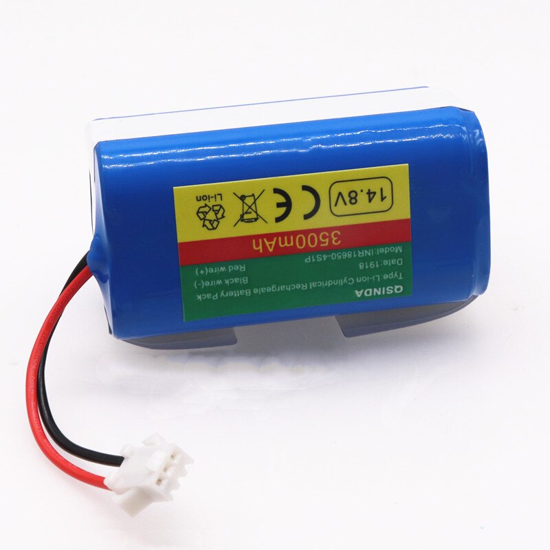 100% Original, 14,8 V, 3500mAh, batería de robot aspirador, paquete de repuesto para chuwi ilife v7 V7S Pro, barredor robótico