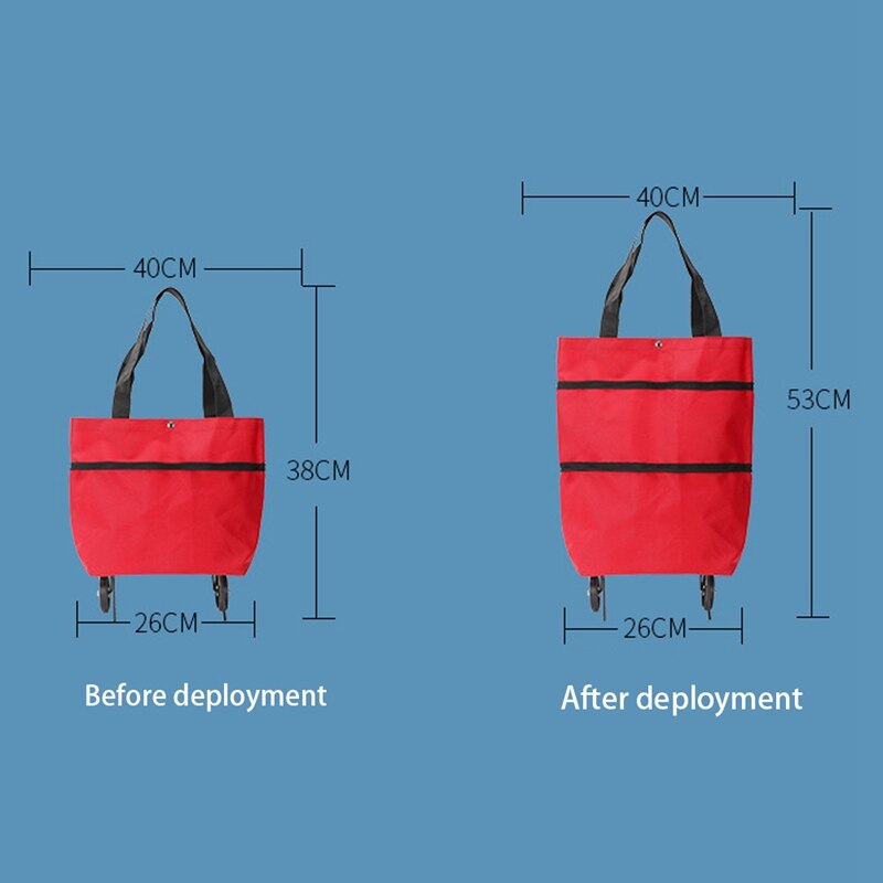 Wiederverwendbare Einkaufstaschen 3er Set - Weihnachtsmotive Wasserdicht - Faltbar Bis 22,7kg Tragkraft