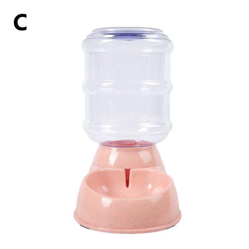 Distributeur automatique d'eau pour chien et chat, grande capacité: Rose