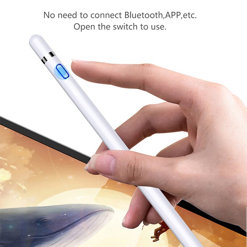 Stylus pekpenna för apple pencil ipad iphone 6 7 8 plus x  xs 11 pro max för samsung huawei xiaomi oppo vivo smartphone surfplatta