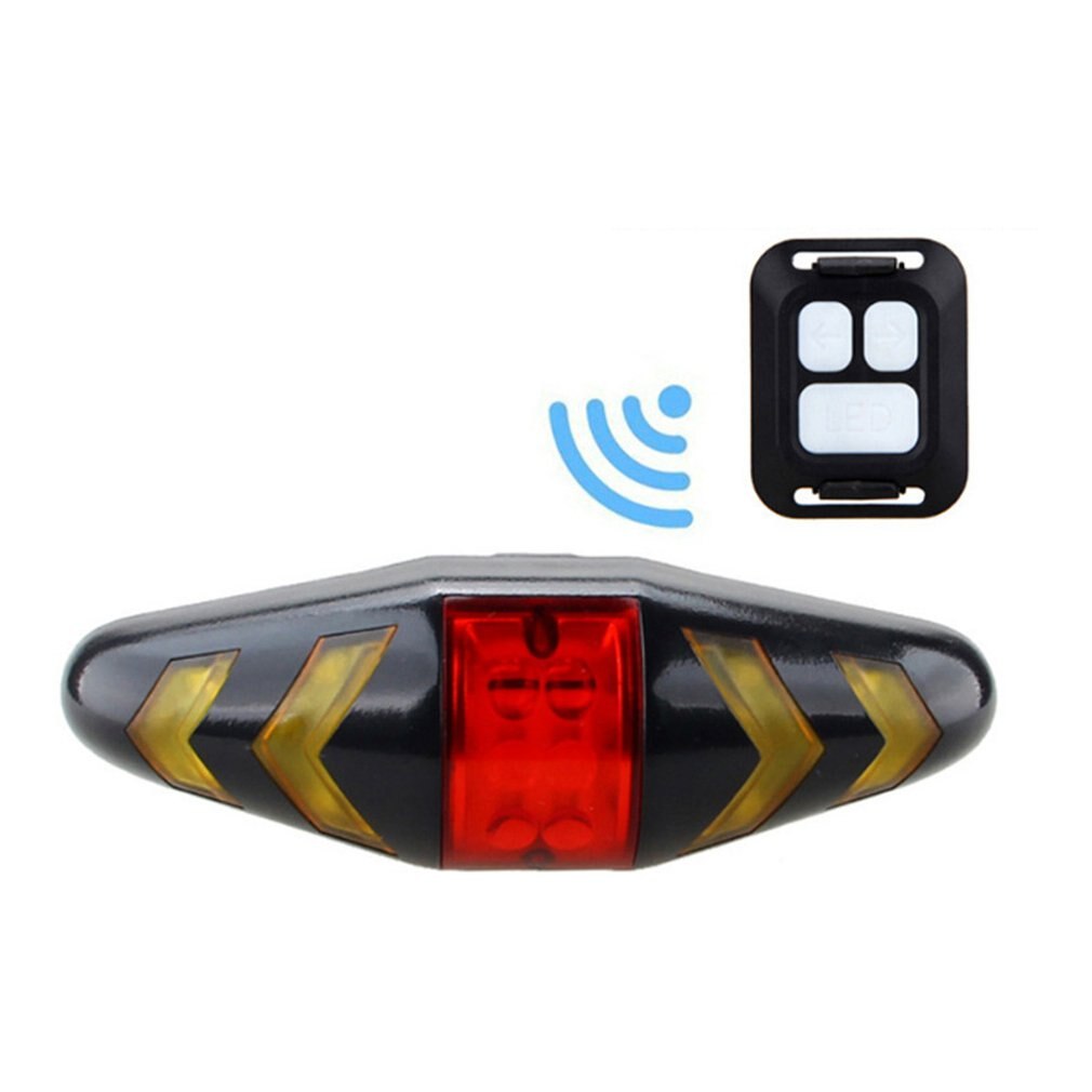 Fiets Steering Lights Draadloze Afstandsbediening Mountainbike Achterlichten Rijden Lichten Knipperen Smart Achterlichten