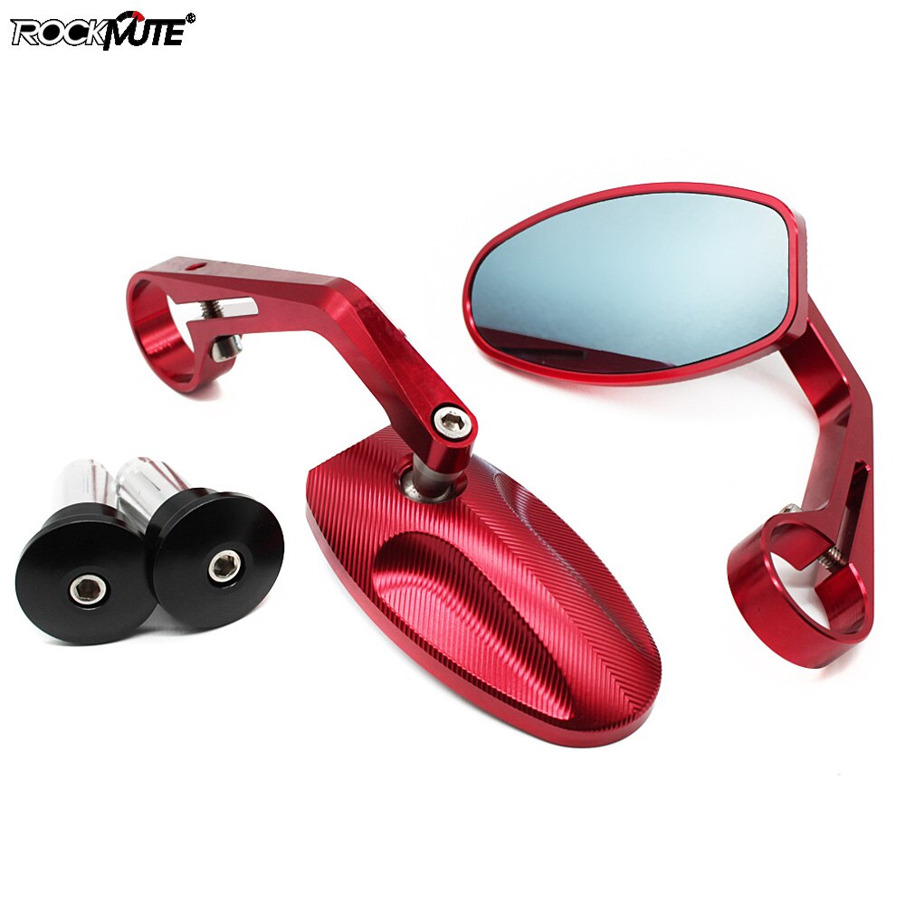 Universele Motorfiets Stuur End Spiegels Voor Triumph Daytona 675 /R 955i Speed Triple R/Rs/S Snelheid vier Speed Twin 500 1200