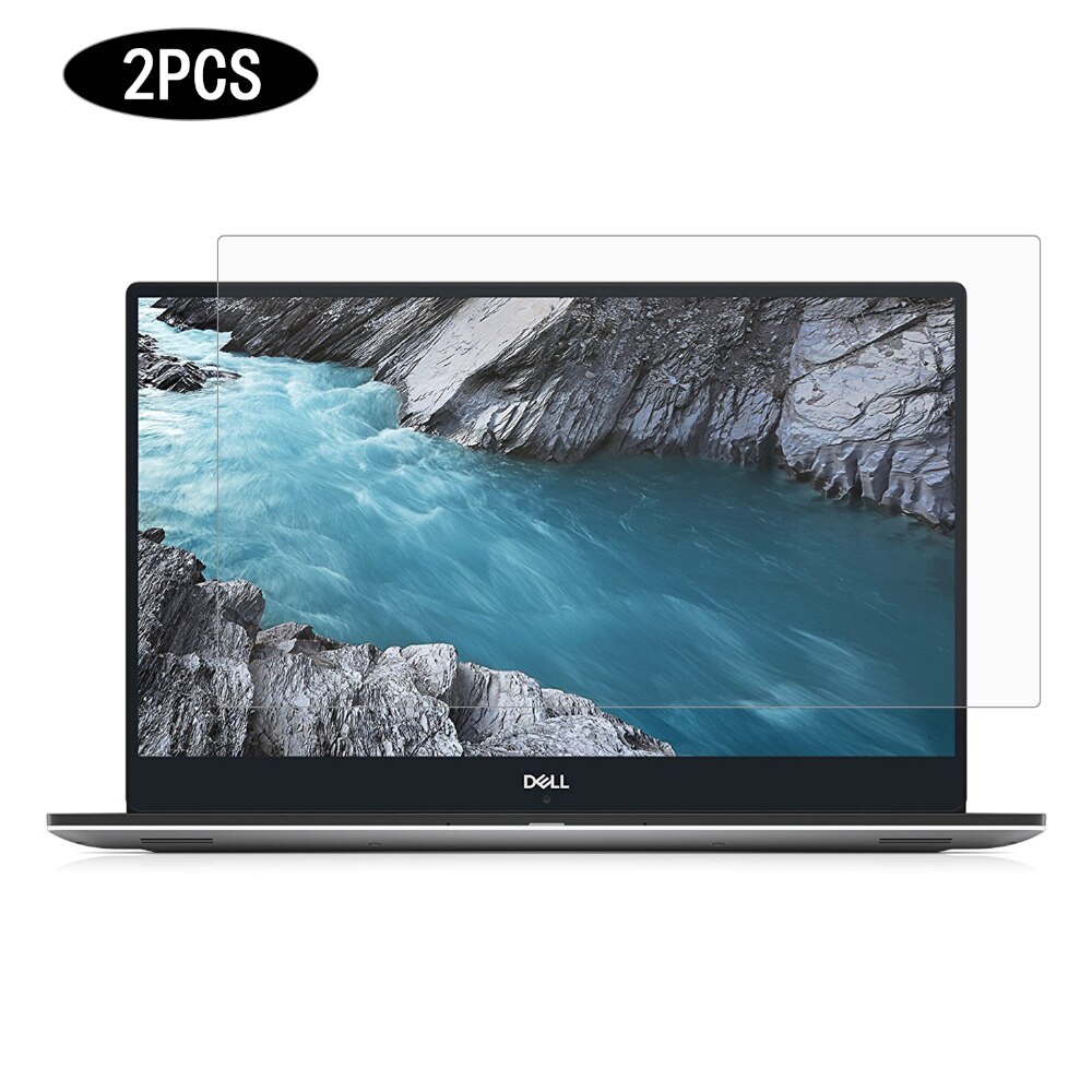 Cartinoe 15.6 zoll 16:9 laptop-displayschutzfolie für dell xps 15 xps 15 9560 9550 9570 9575 klare bildschirmfilter-schutzfolie 2 stück