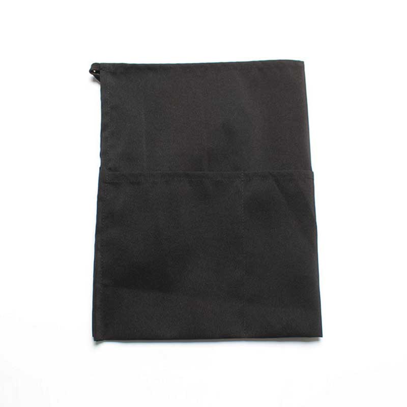 Black Server Apron, 3 Pocket Waist Waiter Waitress Tip Restaurant Coffe Shop Apron