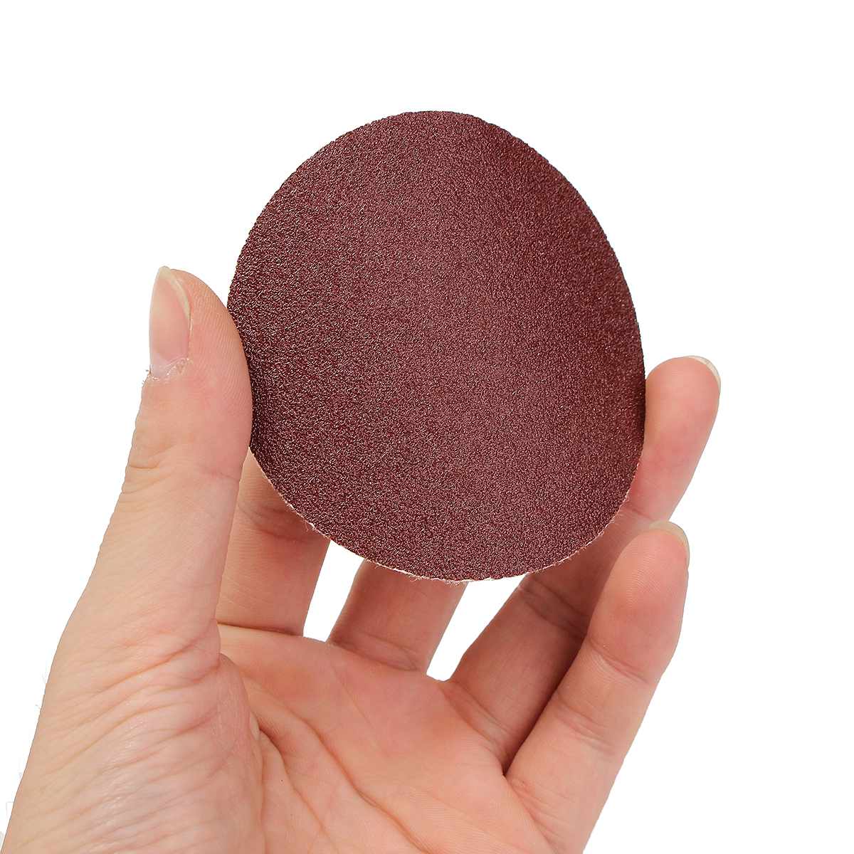 100 pièces Kit de papier abrasif à disque abrasif 3 pouces 75mm 80 à 3000 abrasifs à grain pour disques de polissage général papier abrasif