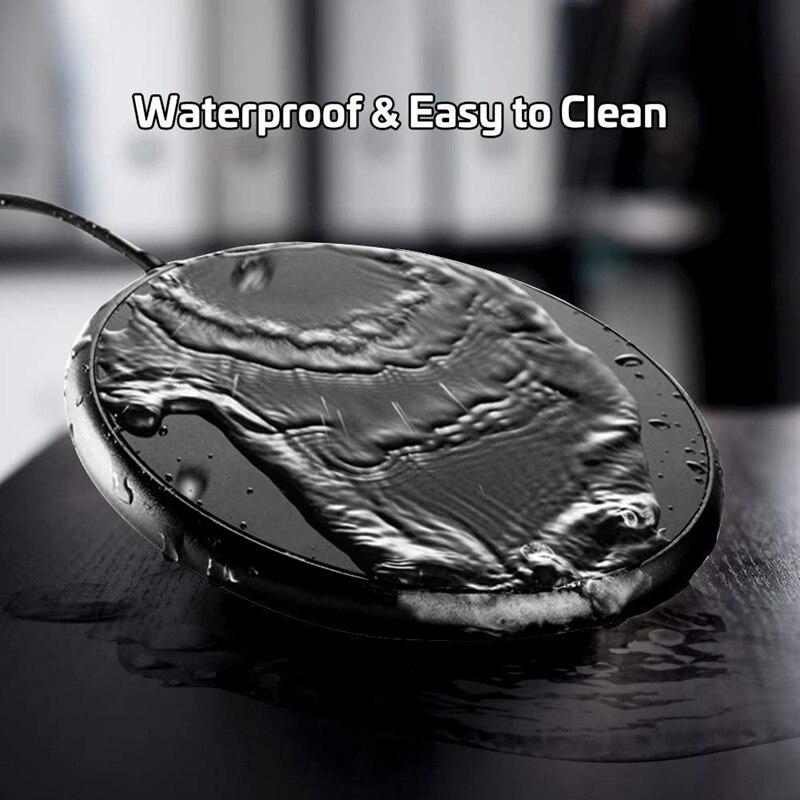 THEVFAMILY Coffee Mug Warmer Electric Smart Beverage with Timer & Temperature Control,for Office/Home Black,US Plug